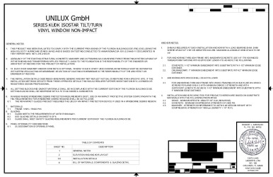 PR Instl Docs FL17784 R12 II NL-0120 Rev0 Tilt-Turn Unilux ss