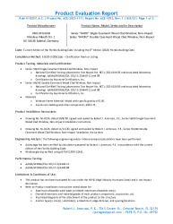 PR TECH DOCS FL17784 R13 AE PER ACE-1052 REV1 NL-0124 AND NL-0125 SS