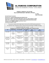PR TECH DOCS FL17811 R6 AE SS - K2LM 10FT E.D. (LMI) - PAE 2023