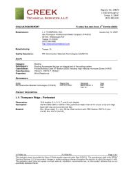 PR TECH DOCS FL17834 R3 AE LVT15001.3A 2023 FBC EVAL PERFORATED RIDGE CHANNEL FINAL