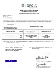 PR CERTIFICATE FL17845 R8 C CAC MI WINDOWS - 3500 HP PW (FIN FINLESS) (2)   APR. 2026 (EXT.5)