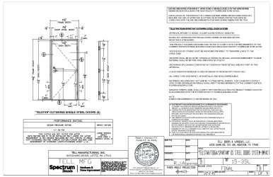 PR Instl Docs FL17900 R4 II 15-35L RevB TELSTAR-TIOGA-SPARTAN OS STEEL DOOR SYSTEM LMI ss