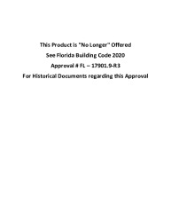 PR Instl Docs FL17901 R5 II Product Offering (17901.9)