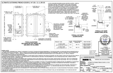 PR INSTL DOCS FL17908 R3 II 2-1 4-OS-DOOR-FPA-C