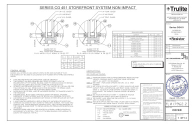 PR Instl Docs FL17962 R3 II CG 451 Aluminum Storefront Wall- FL17962.2 AD20-30 08.02.2023-SS