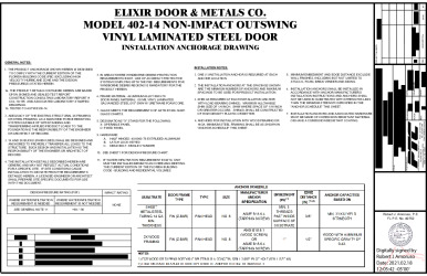 PR INSTL DOCS FL17996 R3 II ELIX0050 REV-B OS MODEL 402-14 SS
