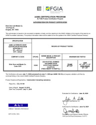 PR CERTIFICATE FL17996 R4 C CAC ELIXIR - 230-W9 OS DOOR (1B)  ASTM   JUNE 2024 (EXT.5)