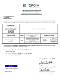PR CERTIFICATE FL17996 R4 C CAC ELIXIR - BFIF7N IS DOOR W-SIDE LITES (1B)  ASTM   JUNE 2024 (EXT.5)