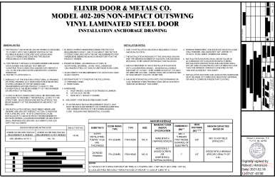 PR INSTL DOCS FL17996 R4 II ELIX0051 REV-B OS MODEL 402-20S SS