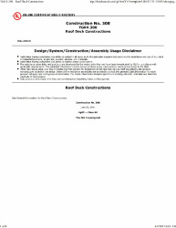 PR CERTIFICATE FL1832 R18 C CAC CONSTRUCTION NO 308 MEDALLION II