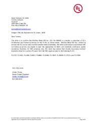 PR CERTIFICATE FL1832 R19 C CAC 4792128907 FL QA EXTENSION LETTER