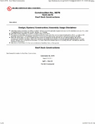 PR CERTIFICATE FL1832 R19 C CAC CONSTRUCTION NO 507B MAXIMA 3 IN