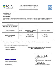 PR CERTIFICATE FL185 R13 C CAC V1500-DEC 50X50 R100  042228