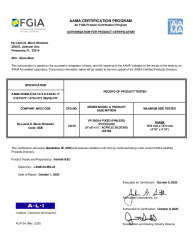 PR CERTIFICATE FL185 R13 C CAC VR 3000-8 5858 C 70 092525