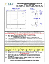PR INSTL DOCS FL185 R13 II FIN INSTALLATION 042915