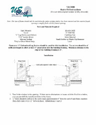 PR INSTL DOCS FL185 R13 II VR3000 INSTALL 1