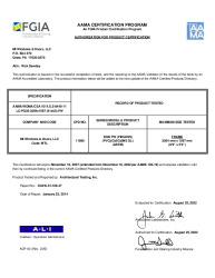 PR CERTIFICATE FL18644 R9 C CAC APC(11986)D3210.01-109-47-R0 3500 FXD(111827)