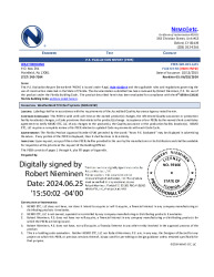 PR TECH DOCS FL18727 R5 AE 2024 06 25 FINAL PEER-WB-003.A NON-HVHZ FL18727-R5