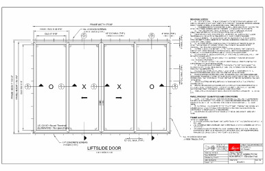PR Instl Docs FL18982 R3 II Loewen LiftSlide Non-Impact Install Drawings