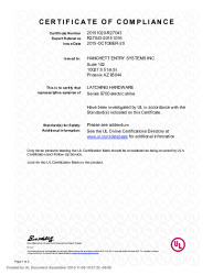 PR CERTIFICATE FL19224 R4 C CAC R27043-20151016-REPORT AND CERTIFICATES OF COMPLIANCE