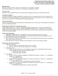 PR TECH DOCS FL19278 R7 AE FPA 19278 SCV501MD PE EVAL REPORT 2024-01-05