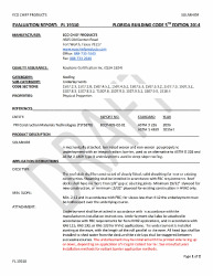 PR Instl Docs FL19310 R2 II SOLARHIDE EVALUATION REPORT