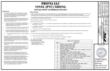 PR INSTL DOCS FL19598 R4 II HSL0020 REVC SIDING SS