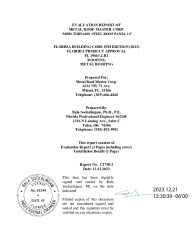 PR Instl Docs FL19663 R1 II EvaluationReportC2750 2