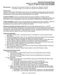 PR Instl Docs FL19675 R5 II 19675 ESD-635DE PE Eval Report 4-13-2021