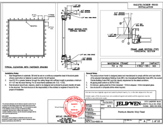 PR Instl Docs FL19690 R5 II D009460 (19690.1) - Premium Atlantic Vinyl Fixed 72x72 DP50-55 FBC Installs 1-23-25 DSS
