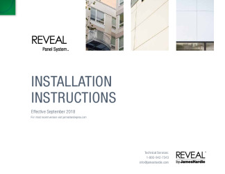 PR INSTL DOCS FL19901 R5 II REVEAL INSTALL