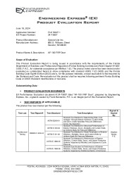 PR TECH DOCS FL19927 R0 AE S-24-73857 - FL19927.1 - EVAL