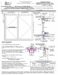 PR Instl Docs FL20064 R3 II CLAD PUSHOUT CA OP 2W 72x72 ESP022132P-1862 Rev 