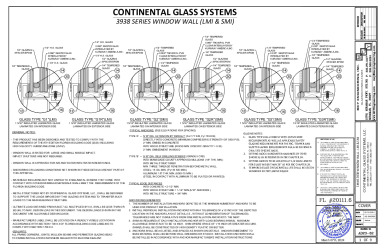 PR INSTL DOCS FL20111 R5 II SERIES 3938 WINDOW WALL LMI SMI AD23-82 FL20111.6 REV 03.06.2024-SS