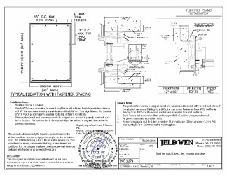 PR INSTL DOCS FL20116 R9 II SITELINE CLAD DS IMPACT 42X60 SS 2016-06-16