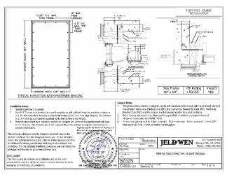 PR INSTL DOCS FL20116 R9 II SITELINE CLAD DS IMPACT 48X84 SS 2016-06-16