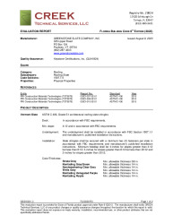 PR Instl Docs FL20320 R3 II GSS16001.3 2023 FBC Eval Green Stone Slate final