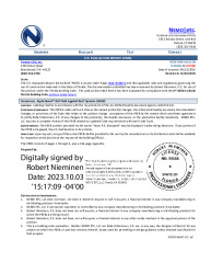 PR TECH DOCS FL20324 R9 AE 2023 10 03 FINAL PEER-TRM-003.B LARS AG-BIO HVHZ FL20324-R9