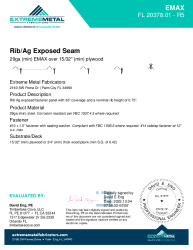 PR Instl Docs FL20378 R5 II 29ga EMax plywood
