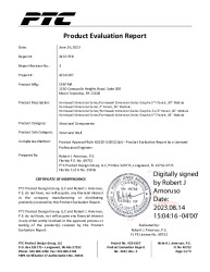 PR TECH DOCS FL20381 R3 AE PER 2437 REV3 FWDS-FWGS-WALL PANEL SS