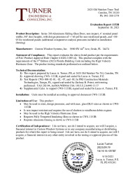 PR TECH DOCS FL20443 R4 AE EVALREPORT1153B