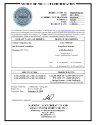 PR CERTIFICATE FL20471 R13 C CAC NI013109.02-R3