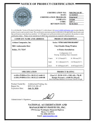 PR CERTIFICATE FL20473 R10 C CAC NI012962.01-R3