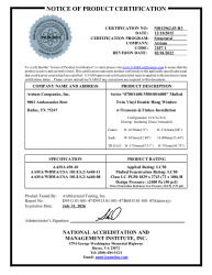 PR CERTIFICATE FL20473 R10 C CAC NI012962.03-R3