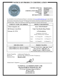 PR CERTIFICATE FL20473 R10 C CAC NI013073.06-R3