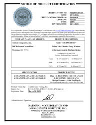 PR CERTIFICATE FL20473 R10 C CAC NI013073.07-R3