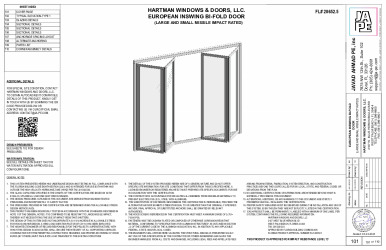 PR Instl Docs FL20652 R4 II EUROPEAN INSWING BI-FOLD DOOR-JA-1425-23-SS