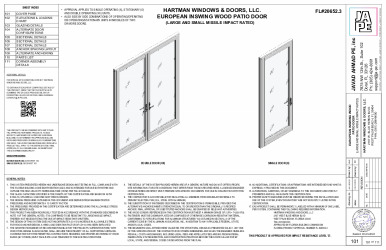 PR Instl Docs FL20652 R4 II EUROPEAN INSWING WOOD PATIO DOOR-JA-1425-23-SS