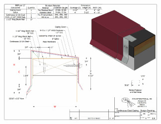 PR Instl Docs FL20821 R3 II Continuous Cleat Coping - Design Drawing