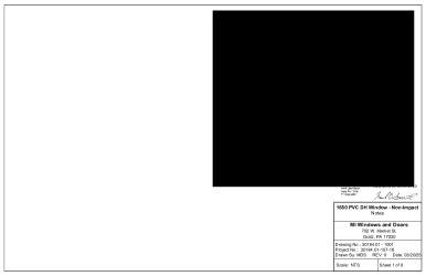 PR Instl Docs FL20840 R14 II 30184.01-1001 - 1650 Installation Drawings (30 x 60)